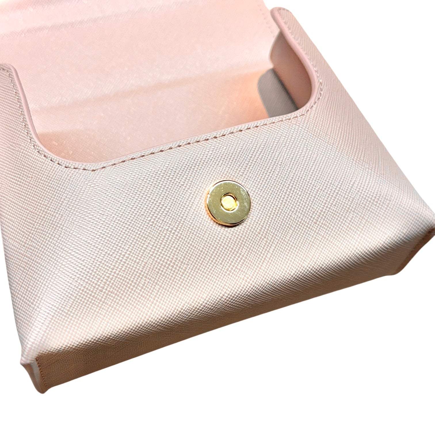 ピンクポーチ付きリキュール・コフレ、不燃袋と紙袋セット