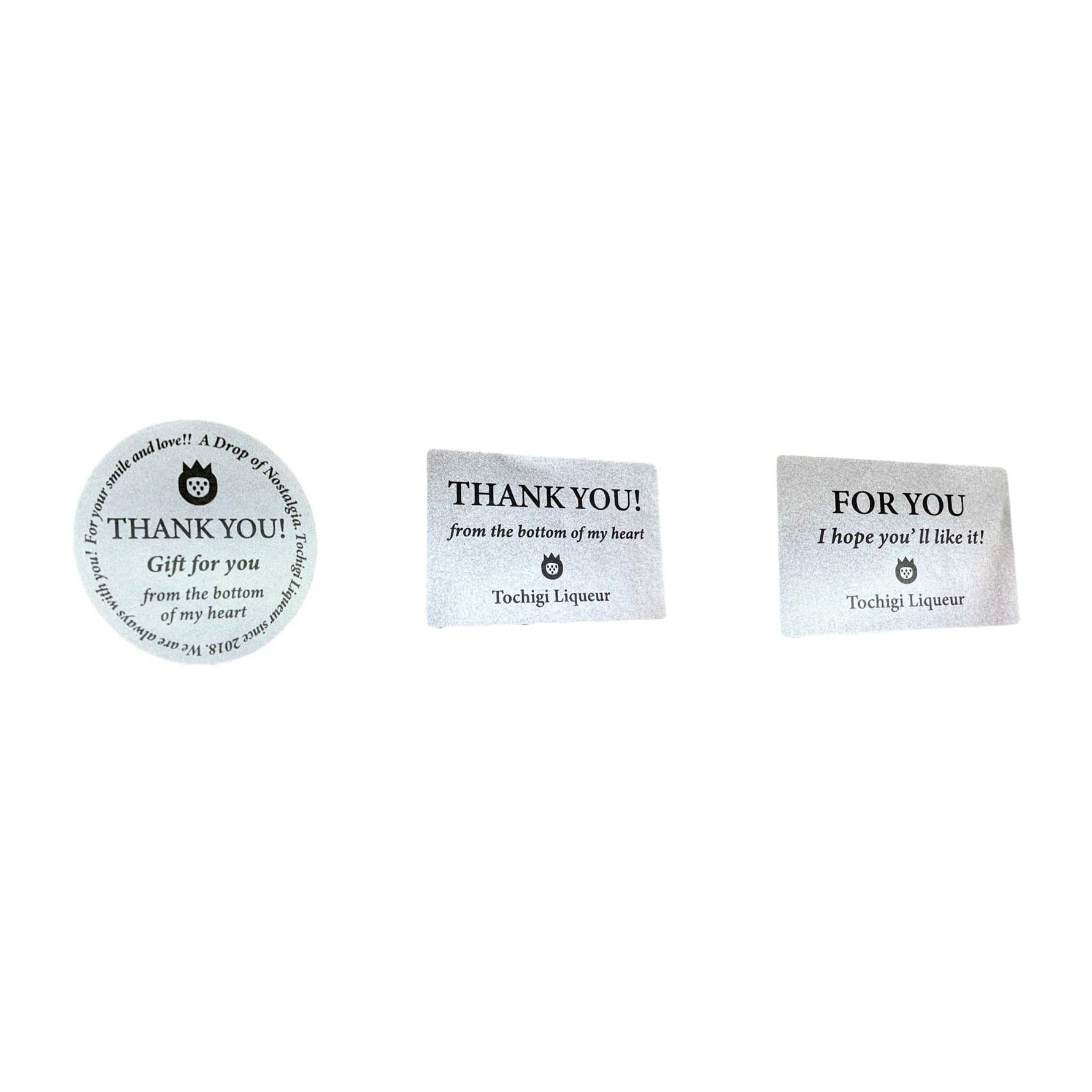 200mlリキュールギフト箱用木製キャップ付きラベルセット